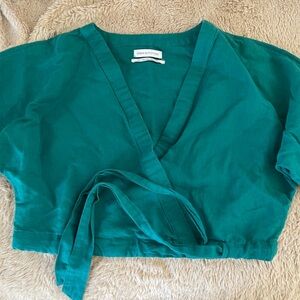 Urban Outfitters Wrap Blouse